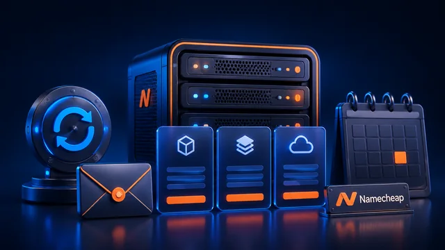Namecheap hosting plans with backup, email and renewal considerations