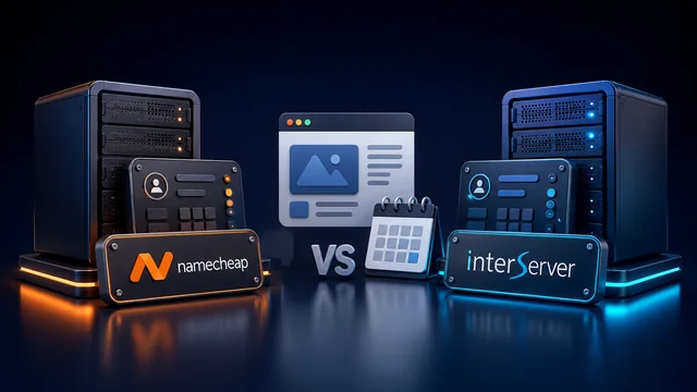 Namecheap and InterServer small-site hosting and billing compared