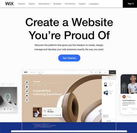 Wix.com website